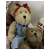 Plush and Doll Collection including Chantilly Lane Musical Bear, Boyd
