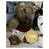 Plush and Doll Collection including Chantilly Lane Musical Bear, Boyd