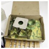 Large Kitchenware and Bakeware Collection with Mugs, Utensils, and Decor