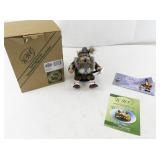 KWO Woodcutter Smoker Figurine with Box and Paperwork