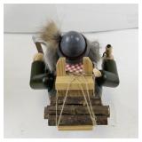 KWO Woodcutter Smoker Figurine with Box and Paperwork