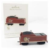 Set of 3 Hallmark Keepsake Lionel Holiday Railroad Train Ornaments with Boxes