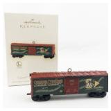 Set of 3 Hallmark Keepsake Lionel Holiday Railroad Train Ornaments with Boxes