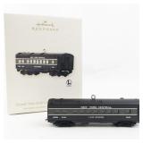Set of 3 Hallmark Keepsake Lionel New York Central Train Car Ornaments