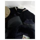 USAF and Military Uniform Collection with Flight Manual and Jacket