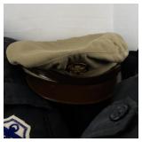 USAF and Military Uniform Collection with Flight Manual and Jacket