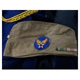 USAF and Military Uniform Collection with Flight Manual and Jacket