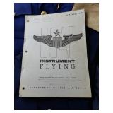 USAF and Military Uniform Collection with Flight Manual and Jacket