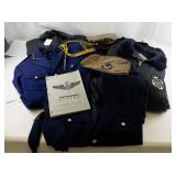 USAF and Military Uniform Collection with Flight Manual and Jacket