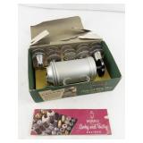 Mirro Cooky and Pastry Press Set with 15 Discs and Box