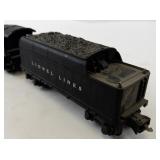Lionel O27 1666 Steam Locomotive and 2666W Tender Model Train Set