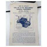 Lionel ZW Multi-Control Trainmaster Transformer with Original Manual and Lockon