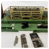 Lionel 3656 Stock Car Outfit with Stockyard Corral, Controller, and 1 Cattle Figure