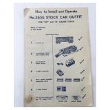 Lionel 3656 Stock Car Outfit with Stockyard Corral, Controller, and 1 Cattle Figure