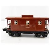 Lionel Lines 2657 Red Caboose Model Train Car