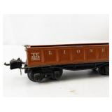 Lionel LL 2652 Red Gondola Model Train Car