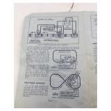 Lionel No. 252 Automatic Railroad Crossing Gate with Wiring and Instructions