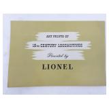 Art Prints of 19th Century Locomotives Presented by Lionel