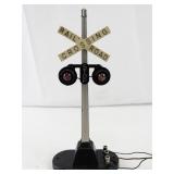 Lionel No. 154 Railroad Crossing Signal with Track Connector and Instructions