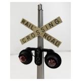 Lionel No. 154 Railroad Crossing Signal with Track Connector and Instructions
