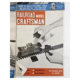 Lot of 6 Vintage Model Railroader and Railroad Model Craftsman Magazines 1949-1950