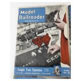 Lot of 6 Vintage Model Railroader and Railroad Model Craftsman Magazines 1949-1950