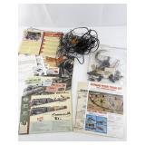 Vintage Lionel Train Wiring Parts and Paper Ephemera Lot