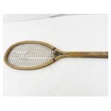 Vintage Wright & Ditson Wooden Tennis Racquet