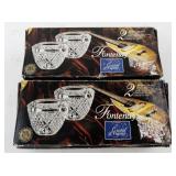 Set of 4 Fontenay Cristal d