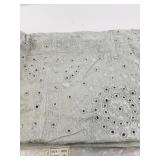 World Market Diamond Mirror Collection Hand-Embroidered Queen Coverlet