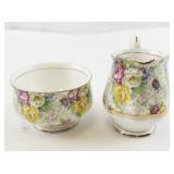 Royal Albert Rose Time Bone China Mini Creamer and Sugar Bowl Set