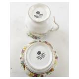 Royal Albert Rose Time Bone China Mini Creamer and Sugar Bowl Set