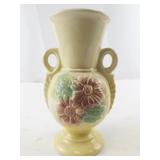 Vintage USA #94 Vase with Floral Relief 8 Inch