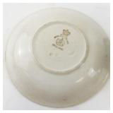 Vintage Royal Semi-Porcelain Pitcher and Saucer Set, England Floral Pattern