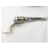 Hubley Colt .45 Toy Cap Gun with Western Leather Holster and Belt