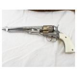Hubley Colt .45 Toy Cap Gun with Western Leather Holster and Belt