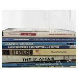 Collection of 9 Automotive, Train, and Welding Books