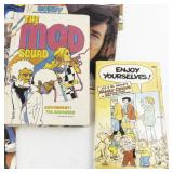 Vintage Comic Book and Magazine Collection including Sonic the Hedgehog, Heathcliff, MAD, and More