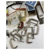Collection of Vintage Automotive Parts, Tools, and Hardware