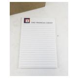 Lot of 2 Boxes CNO Financial Group Notepads Total Qty 120