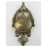 Vintage Brass Door Knocker with Ornate Detailing