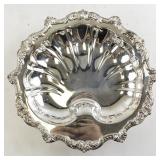 Collection of 6 Silverplate Shell-Shaped Serving Dishes with Ornate Detailing