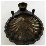 Collection of 6 Silverplate Shell-Shaped Serving Dishes with Ornate Detailing