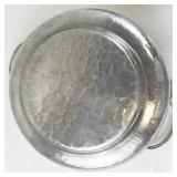 Set of 5 Vintage Hammered Aluminum Trays and Bowls Assorted Designs