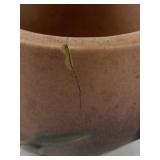 Roseville Pottery Pink Two-Handled Vase with Floral Relief #175A