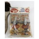 Vintage Household Supplies with Brushes, Mouse Traps, Bottles, and Shoe Polish