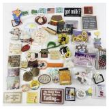 Large Collection of Assorted Vintage and Novelty Refrigerator Magnets
