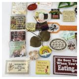 Large Collection of Assorted Vintage and Novelty Refrigerator Magnets