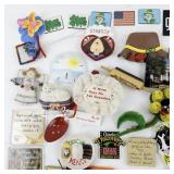 Large Collection of Assorted Vintage and Novelty Refrigerator Magnets