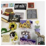 Large Collection of Assorted Vintage and Novelty Refrigerator Magnets